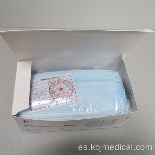 Seguridad respiratoria mascarilla de 3 capas